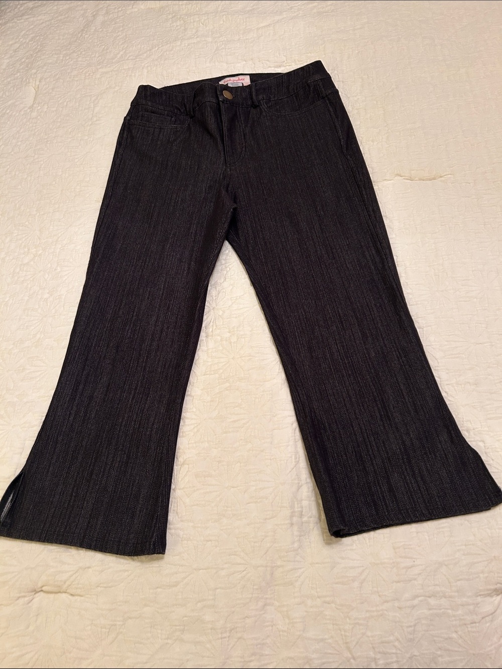Fresh Produce Ankle Crop Black Jeans